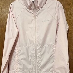 Columbia Women's Light Pink Rain Jacket